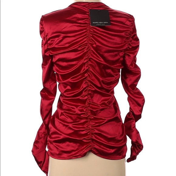 Ladies Marc New York red blouse, new with tickets - Picture 2 of 3